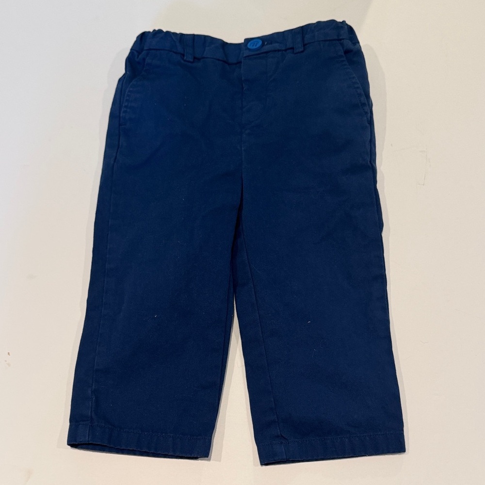 Burberry Dark Blue Kids Casual Bottoms Pockets 18 Months Baby Boy